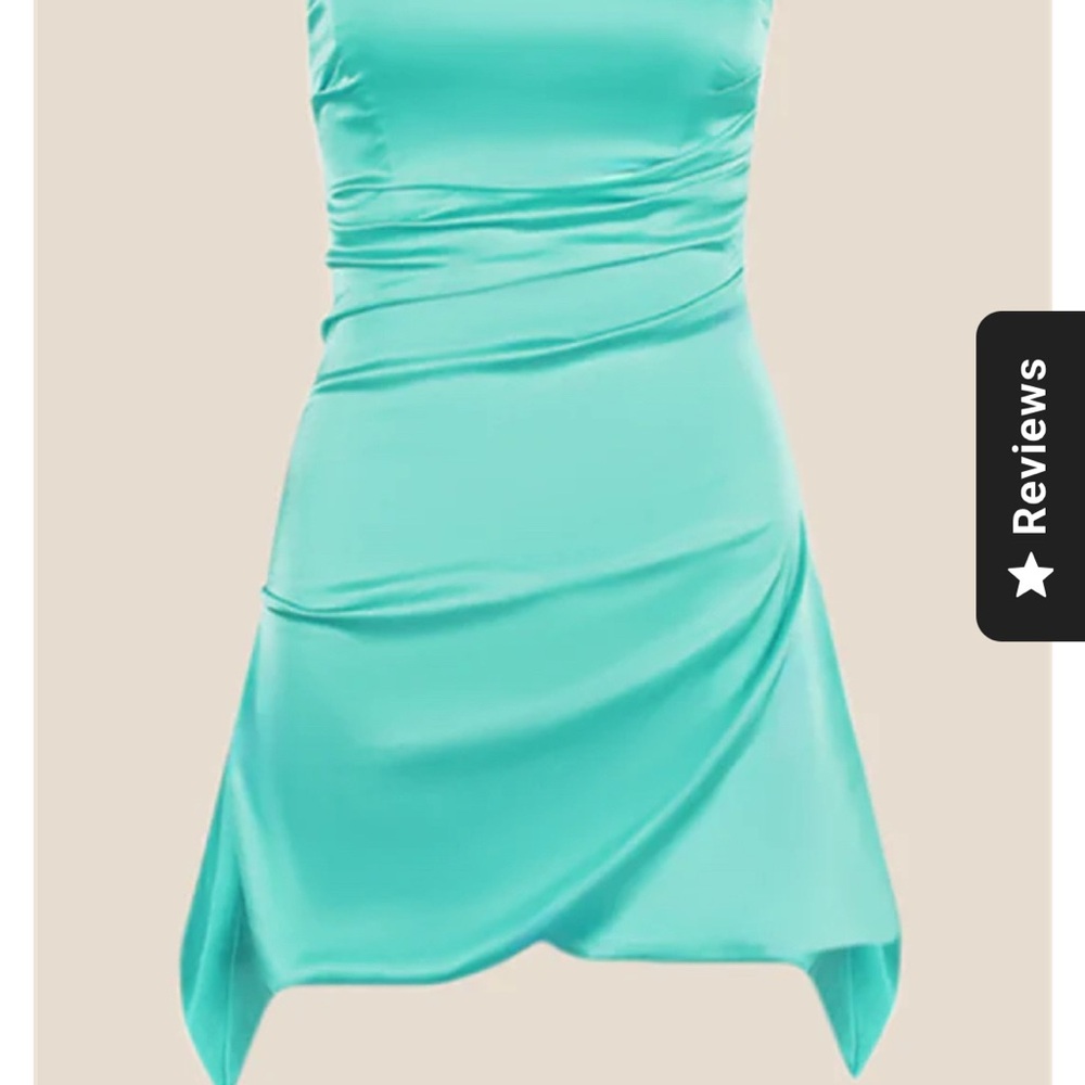 Elegant Turquoise Dress